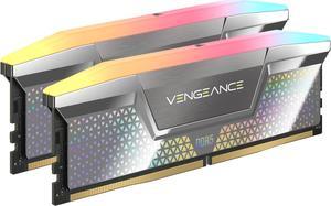 CORSAIR Vengeance RGB 48GB (2 x 24GB) 288-Pin PC RAM DDR5 8000 (PC5 64000) Desktop Memory Model CMHC48GX5M2X8000C38