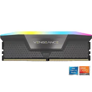 CORSAIR Vengeance RGB 16GB 288-Pin PC RAM DDR5 6000 (PC5 48000) Desktop Memory Model CMH16GX5M1D6000Z38 CORSAIR Vengeance RGB 16GB 288-Pin PC RAM DDR5 6000 (PC5 48000) Desktop Memory Model CMH16GX5M1D6000Z38