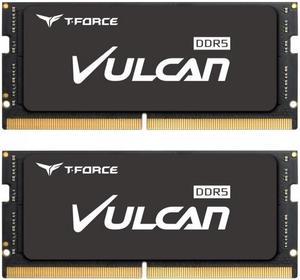 Team Vulcan 32GB (2 x 16GB) 262-Pin DDR5 SO-DIMM DDR5 5200 (PC5 41600) Laptop Memory Model FLBD532G5200HC38DC-S01