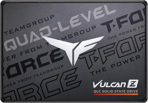 Team Group TFORCE VULCAN Z 25 2TB SATA III 3D NAND Internal Solid State Drive SSD T253TY002T0C101