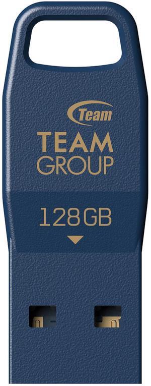 TEAM S5 128GB BLUE USB 3.2 Gen1 Flash Drive, Type-A interfaces, Speed Up to 140MB/s(TS53128GL01)
