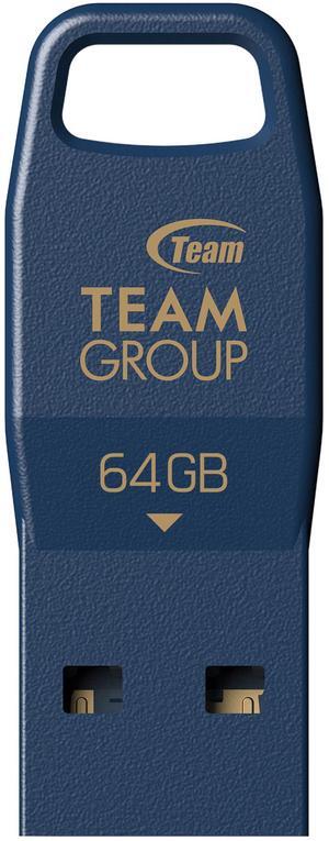 TEAM S5 64GB BLUE USB 3.2 Gen1 Flash Drive, Type-A interfaces, Speed Up to 100MB/s(TS5364GL01)