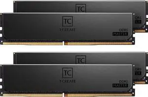Team T-Create Master 96GB (4 x 24GB) ECC Registered DDR5 6000 (PC5 48000) Server Memory Model MASTER DDR5 WORKSTATION MEMORY BLACK