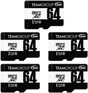 Team 64GB microSDXC Memory Card with Adapter Model TUSDX64GCL10U77 Team 64GB microSDXC Memory Card with Adapter Model TUSDX64GCL10U77