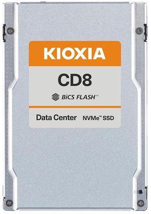 Kioxia KCD81RUG15T3 Toshiba KIOXIA CD8-R Series 15.36TB TLC PCI Express 4.0 x4 NVMe Read Intensive (PLP) U.2 2.5-inch