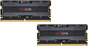 Mushkin Enhanced Redline 32GB (2 x 16GB) 262-Pin DDR5 SO-DIMM DDR5 5600 (PC5 44800) Laptop Memory Model MRA5S560LKKD16GX2