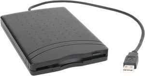 BYTECC Black 1.44/1.25 MB 3.5" External USB Floppy Drive Mac OS 8.6 or above  Windows 95 or above (Windows 7 compatible)