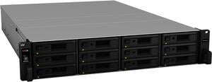 Synology 12 Bay Rackmount NAS Expansion Unit RX1222sas (Diskless)