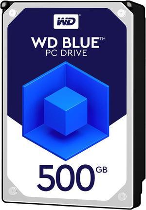WD Blue 500GB Desktop Hard Disk Drive - 7200 RPM SATA 6 Gb/s 16MB Cache 3.5 Inch - WD5000AAKX