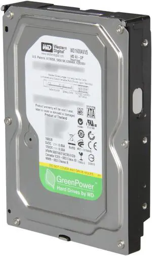WD AV-GP WD1600AVVS 160GB 8MB Cache SATA 3.0Gb/s 3.5" Internal Hard Drive WD AV-GP WD1600AVVS 160GB 8MB Cache SATA 3.0Gb/s 3.5" Internal Hard Drive