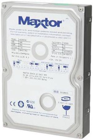 Maxtor DiamondMax D540X 4D080H4 80GB 5400 RPM 2MB Cache IDE Ultra ATA100 / ATA-6 3.5" Internal Hard Drive Bare Drive