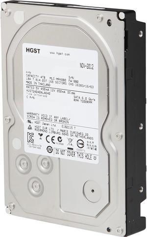 4TB HGST Deskstar NAS HDD 3.5 inch 64 MB 7200 RPM 6Gb/s SATA-600