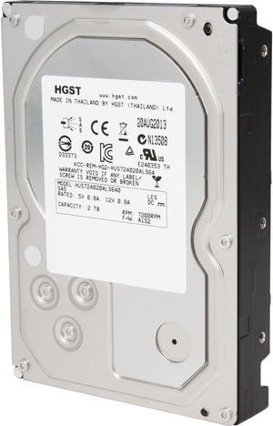 HGST Ultrastar 7K4000 HUS724020ALS640 (0B26887) 2TB 7200 RPM 64MB Cache SAS 6Gb/s 3.5" Enterprise Hard Drive Bare Drive