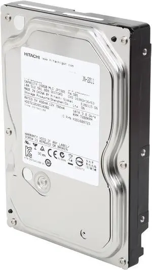 HGST Deskstar 7K1000.C HDS721016CLA382 (0A39261) 160GB 7200 RPM 8MB Cache SATA 3.0Gb/s 3.5" Internal Hard Drive