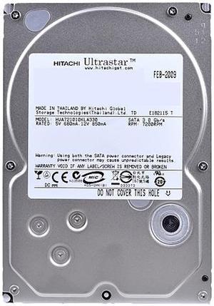 Hitach Ultrastar A7K1000 HUA721010KLA330-NDW-RC 1TB 7200 RPM 32MB Cache SATA 3.0Gb/s 3.5" Enterprise Hard Drive (Silver)