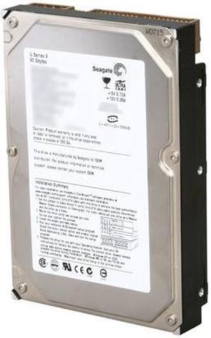 Seagate U Series 9 ST380012ACE 80GB 1MB Cache IDE Ultra ATA100 / ATA-6 3.5" Internal Hard Drive Bare Drive