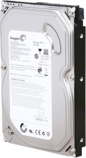 Seagate Pipeline HD ST3160316CS 160GB 5900 RPM 8MB Cache SATA 3.0Gb/s 3.5" Internal Hard Drive Bare Drive