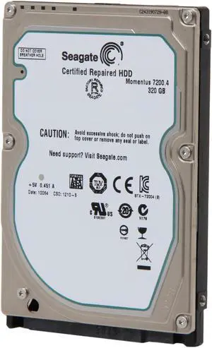 Seagate ST9320423ASG 320GB 7200 RPM SATA 3.0Gb/s 2.5" Internal Notebook Hard Drive Bare Drive