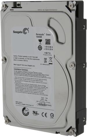 Seagate BarraCuda Green ST1000DL002 1TB 5900 RPM 32MB Cache SATA 3.0Gb/s 3.5" Internal Bare Drive Bare Drive