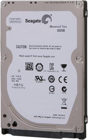 Seagate Momentus Thin ST320LT007 320GB 7200 RPM 16MB Cache SATA 3.0Gb/s 2.5" Internal Notebook Hard Drive