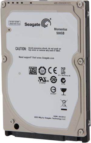 Seagate Momentus 7200.4 ST9500423AS 500GB 7200 RPM 16MB Cache SATA 3.0Gb/s 2.5" Internal Notebook Hard Drive Bare Drive