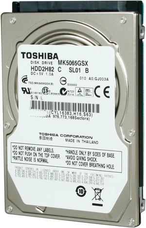 Toshiba 500GB 2.5-inch SATA Laptop Hard Drive (5400rpm, 8MB Cache)  MQ01ABD050, Mechanical Hard Disk