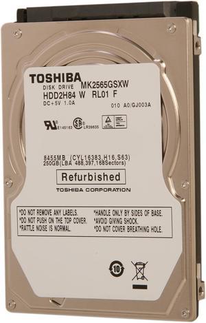 TOSHIBA MK5061GSYB 7200 RPM 16MB Cache SATA 1.5Gb/s 2.5