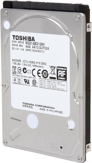 TOSHIBA Hybrid Drives MQ01ABD100H 1TB+8GB(NAND Flash) 32MB Cache SATA 6.0Gb/s 2.5" Laptop SSHD