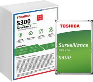 TOSHIBA S300 HDWT31AUZSVAR 10TB 7200 RPM 256MB Cache SATA 6.0Gb/s 3.5" Internal Hard Drive - WHITE BOX