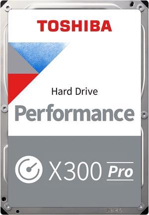 TOSHIBA X300 Pro HDWR480XZSTB 8TB 7200 RPM 256MB Cache SATA 6.0Gb/s 3.5" Internal Hard Drive