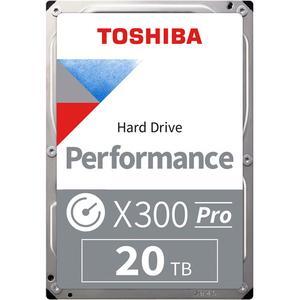 Toshiba X300 20TB PRO Performance Internal Hard Drive   HDWR62AXZSTB