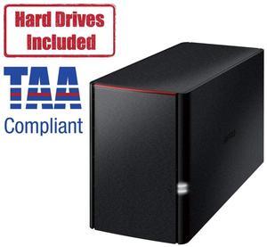 LinkStation 220 4TB Personal Cloud Storage with Hard Drives Included (LS220D0402)