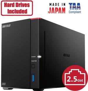 BUFFALO LinkStation 720 2-Bay Professional Network Storage 16TB (2x8TB) with Hard Drives Included