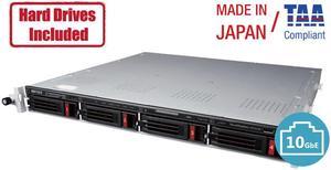 Buffalo TeraStation WS5420RN Windows Server IoT 2019 Standard 32TB 4 Bay Rackmount (4x8TB) NAS Hard Drives Included RAID iSCSI