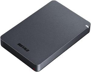 BUFFALO 2TB MiniStation HD-PGF Portable Hard Drive USB 3.2 Gen 1, Micro B Model HD-PGF2.0U3BB