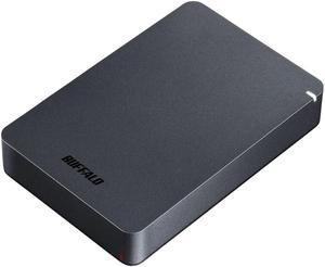 BUFFALO 4TB MiniStation HD-PGF Portable Hard Drive USB 3.2 Gen 1, Micro B Model HD-PGF4.0U3GB