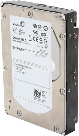 Seagate Cheetah 15K.5 ST3146855SS 146GB 15000 RPM 16MB Cache SAS 3Gb/s 3.5" Internal Hard Drive Bare Drive