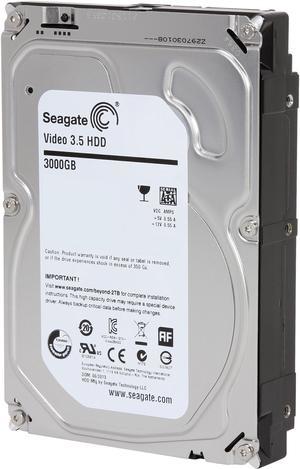 Seagate ST3000VM002 3TB 5900 RPM 64MB Cache SATA 6.0Gb/s 3.5" Video Internal Hard Drive Bare Drive