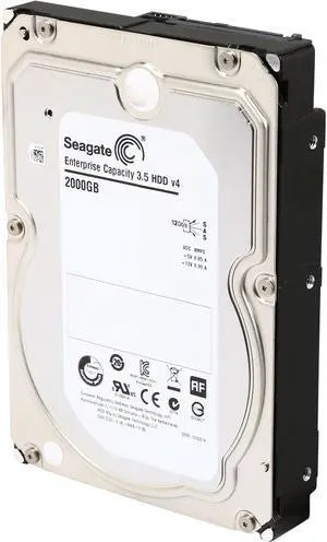 Seagate 2TB Enterprise Hard Disk Drive - 7200 RPM SAS 12Gb/s 128MB 3.5" ST2000NM0034