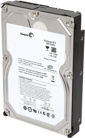 Seagate BarraCuda ES.2 ST31000340NS 1TB 7200 RPM 32MB Cache SATA 3.0Gb/s 3.5" Internal Hard Drive -Manufacture Recertified Bare Drive