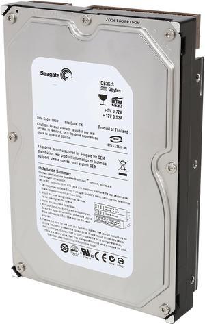 Seagate DB35.3 ST3300820ACE 300GB 7200 RPM 8MB Cache IDE Ultra ATA 100 3.5" (PATA) Internal Hard Drive - 2 years warranty