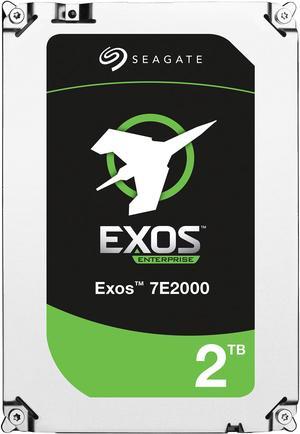 Seagate Exos 7E2000 2TB 512e SAS 12Gb/s 7200 RPM 128MB Cache Enterprise Hard Drive (ST2000NX0273)
