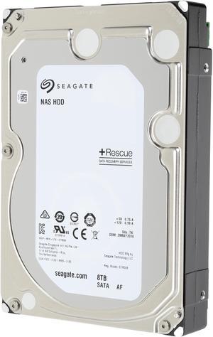 Seagate NAS HDD ST8000VN0012 8TB 256MB Cache SATA 6.0Gb/s 3.5" Internal Hard Drive Bare Drive