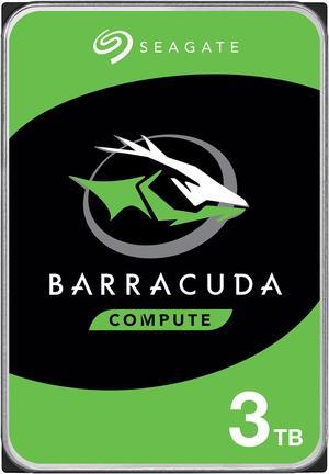 Seagate BarraCuda ST3000DM008 3TB 7200 RPM 64MB Cache SATA 6.0Gb/s 3.5" Hard Drive Bare Drive