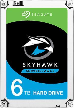 Seagate SkyHawk 6TB Surveillance Hard Drive 256MB Cache SATA 6.0Gb/s 3.5" Internal Hard Drive ST6000VX0023