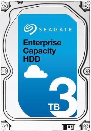 Seagate Enterprise Capacity 3.5" HDD 3TB 7200 RPM 512n SAS 12Gb/s 128MB Cache Secure SED-FIPS Model Internal Hard Drive ST3000NM0045