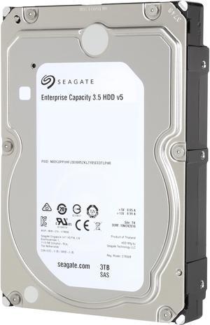 Seagate Enterprise Capacity 3.5'' HDD 3TB 7200 RPM 512n SAS 12Gb/s 128MB Cache Internal Hard Drive ST3000NM0025