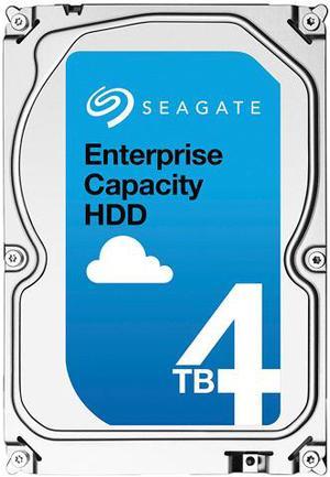 Seagate Enterprise Capacity 3.5'' HDD 4TB 7200 RPM 4Kn SATA 6Gb/s 128MB Cache Secure Model Internal Hard Drive ST4000NM0055