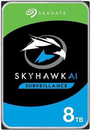 Seagate SkyHawk AI ST8000VE001 8TB 7200 RPM 256MB Cache SATA 6.0Gb/s 3.5" Internal Hard Drive Bare Drive