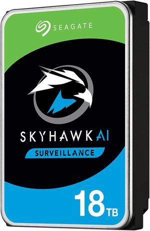 Seagate SkyHawk AI ST18000VE002 18TB 256MB Cache SATA 6.0Gb/s 3.5" Internal Hard Drive